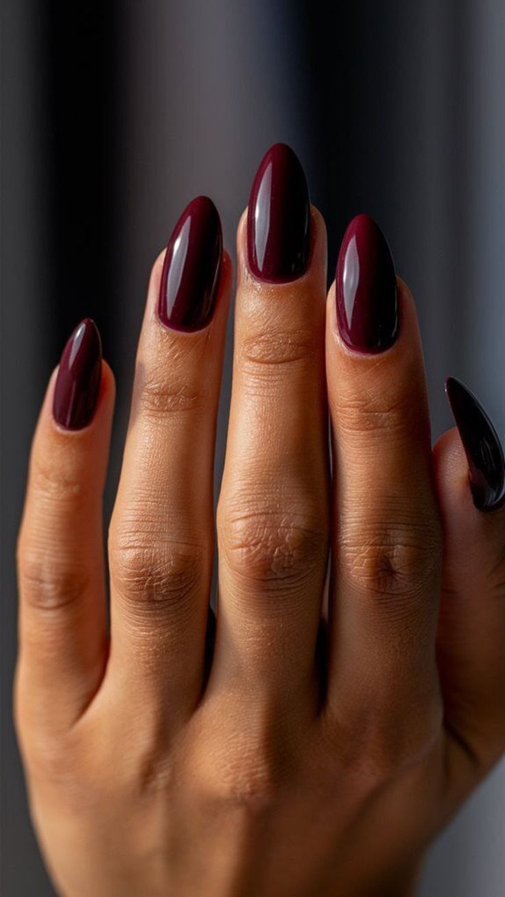 Solid Color Nail Set (24Pcs)
