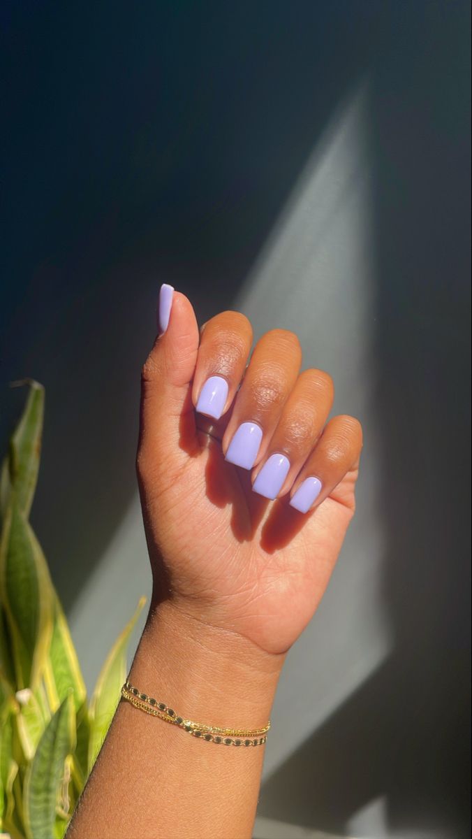 Solid Color Nail Set (24Pcs)