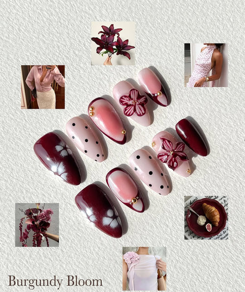 Burgundy Bloom
