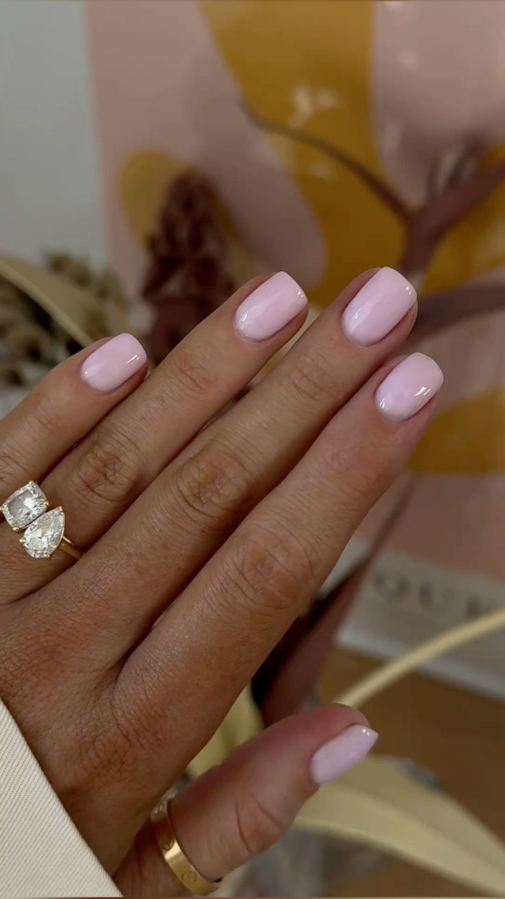 Solid Color Nail Set (24Pcs)