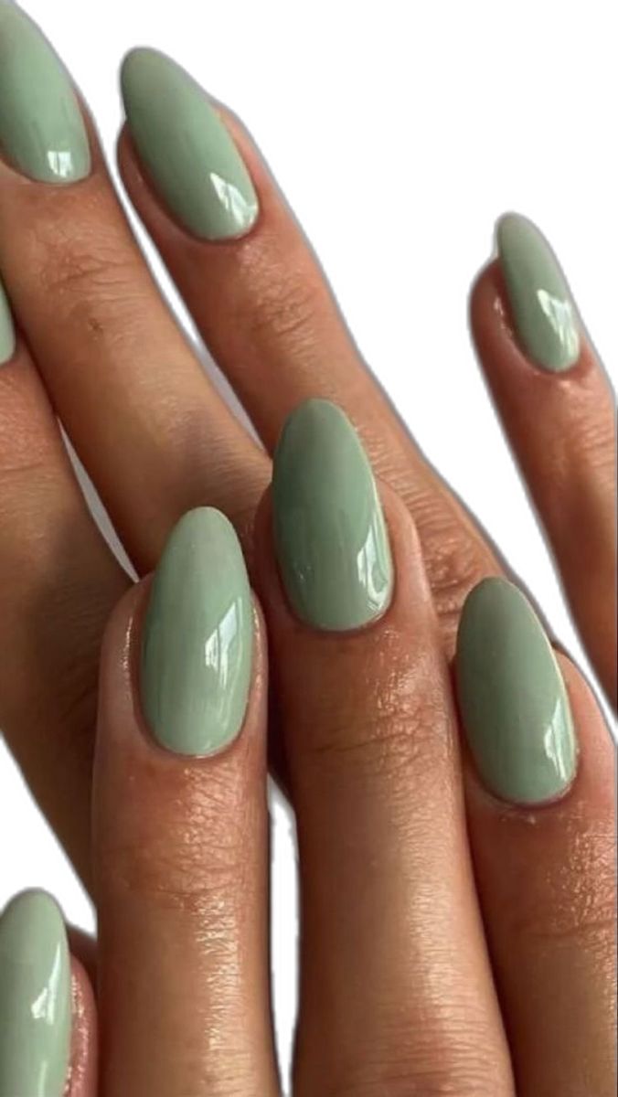 Solid Color Nail Set (24Pcs)